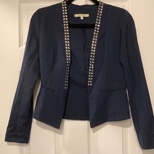 Navy Blue Miami Blazer with Stud detail-s